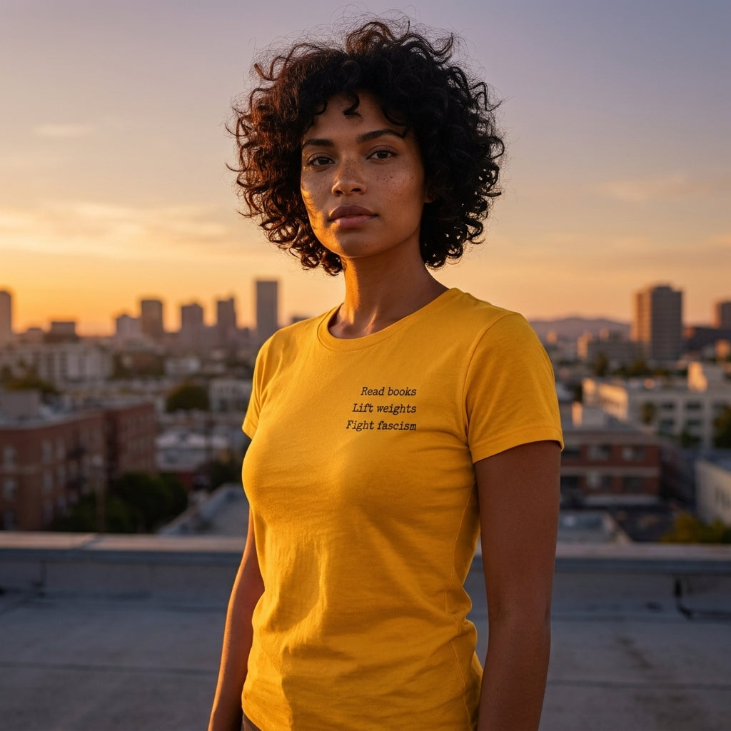 Read books - Heavy T-shirt by NYX Clothing
