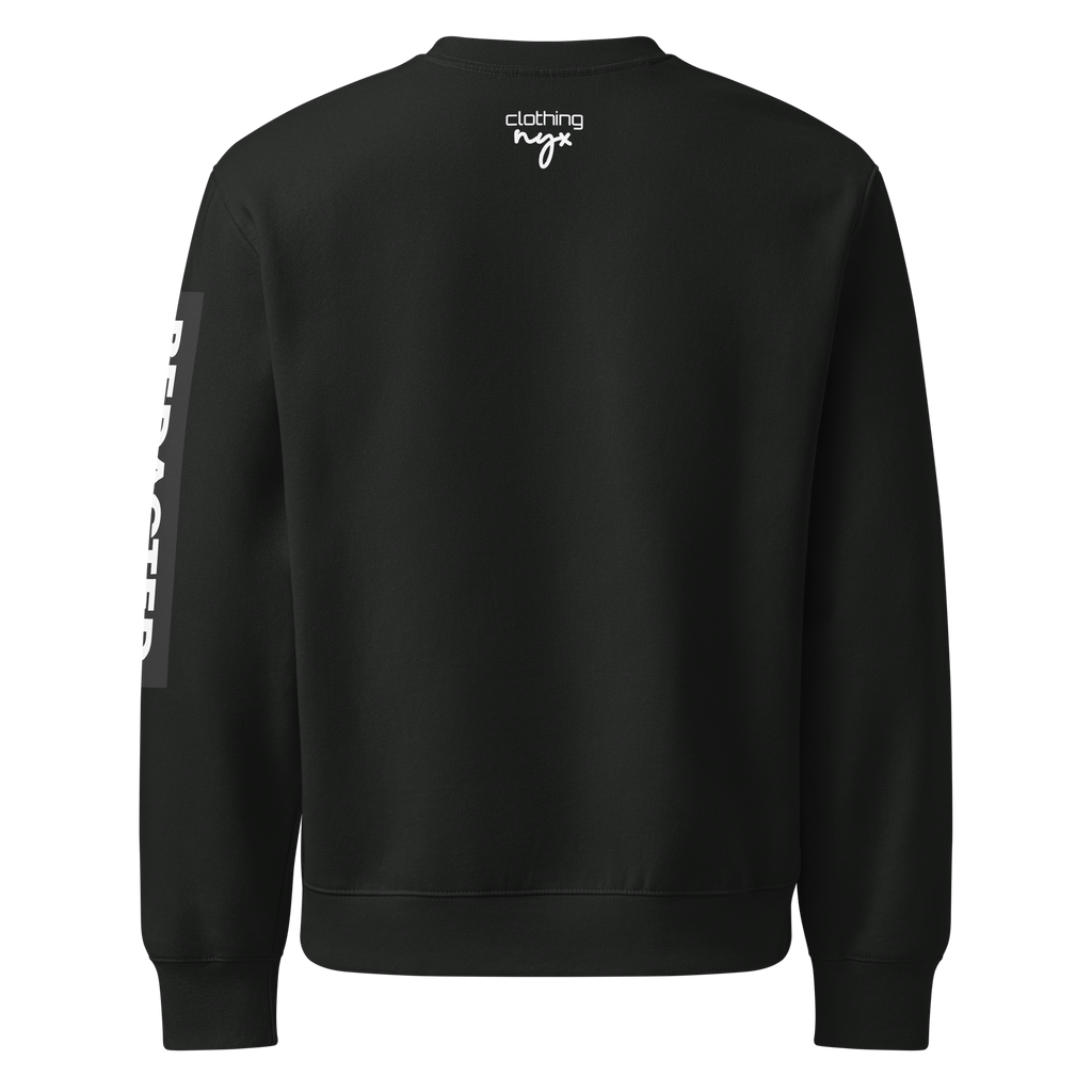 REDACTED - Sweatshirt by NYX Clothing