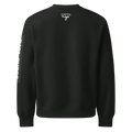 DATA_PURGE oversized sweatshirt in Vintage Black — back