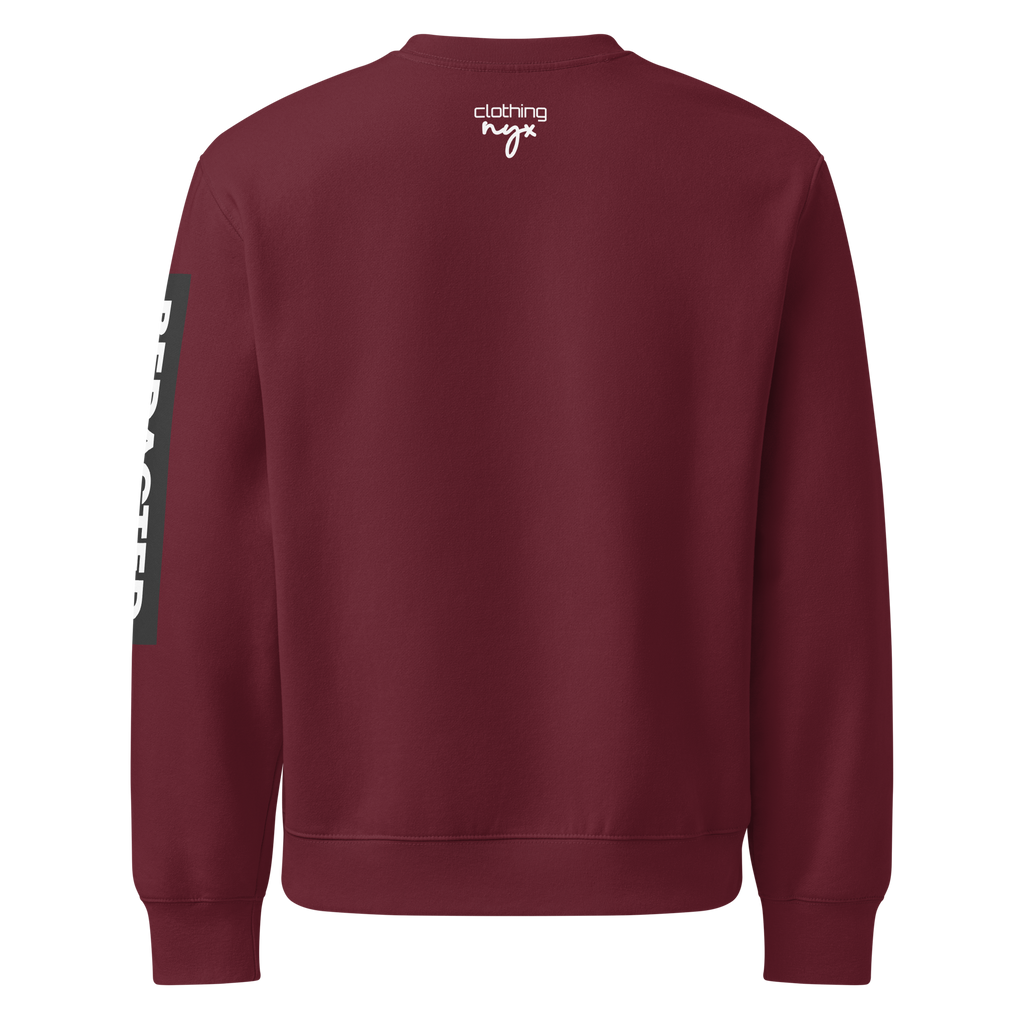 REDACTED - Sweatshirt by NYX Clothing